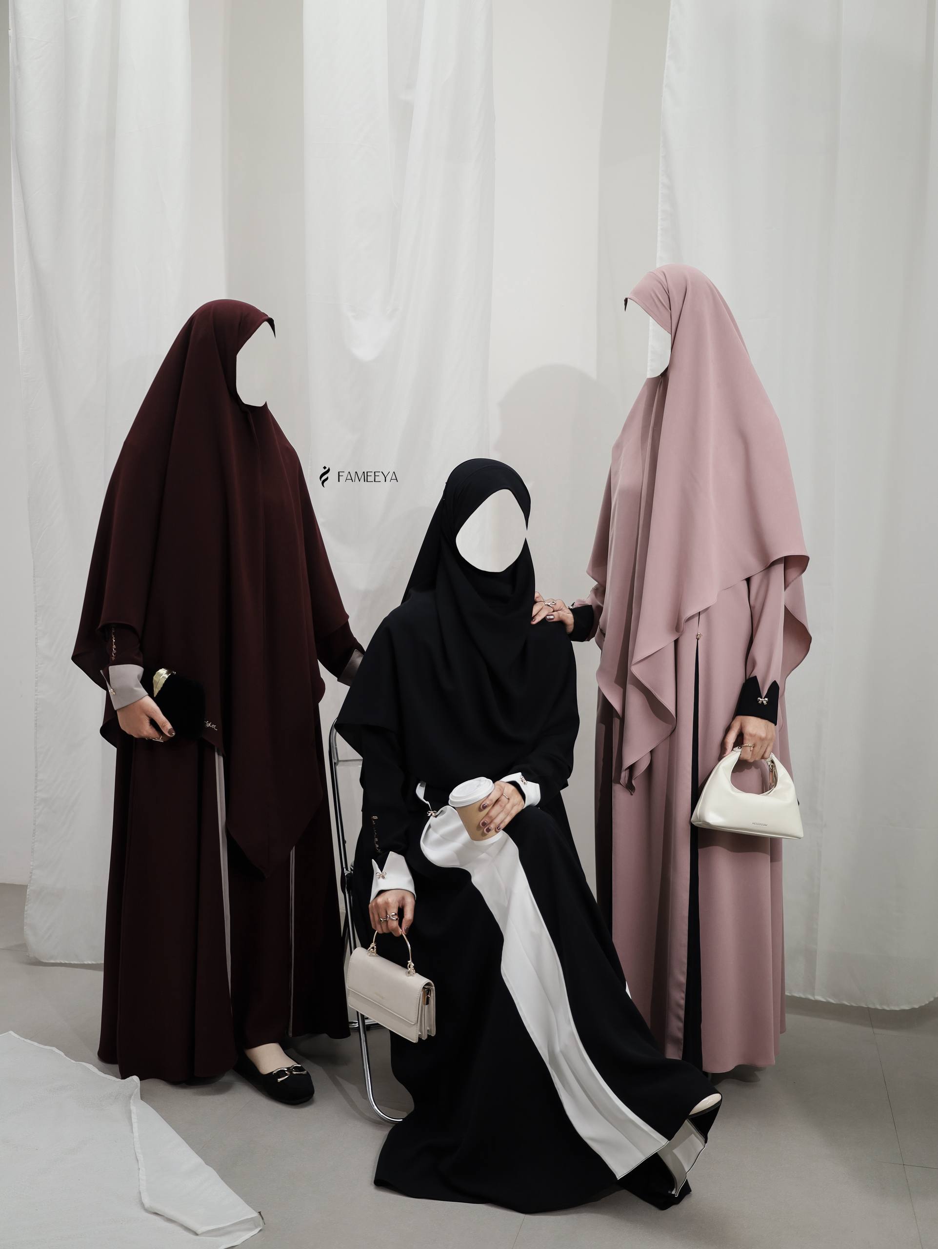 Abaya & SET Khimar VOL 2 (Pita)